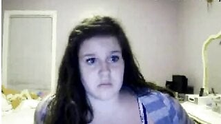 Chubby Teen Flashing On Omegle