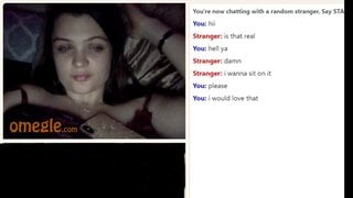 Omegle Chick Unleashes Her Monster Sized Jugs