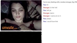 Omegle Chick Unleashes Her Monster Sized Jugs