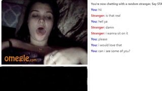 Omegle Chick Unleashes Her Monster Sized Jugs