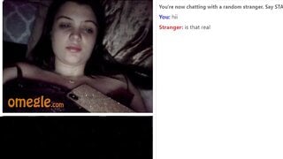 Omegle Chick Unleashes Her Monster Sized Jugs