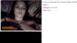Omegle Chick Unleashes Her Monster Sized Jugs