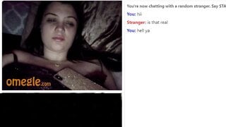 Omegle Chick Unleashes Her Monster Sized Jugs