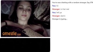 Omegle Chick Unleashes Her Monster Sized Jugs