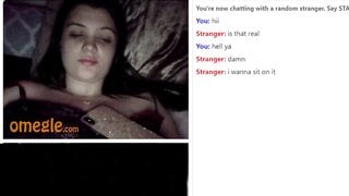 Omegle Chick Unleashes Her Monster Sized Jugs