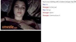 Omegle Chick Unleashes Her Monster Sized Jugs