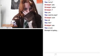 Omegle - Busty Ginger