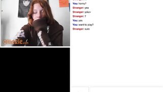 Omegle - Busty Ginger