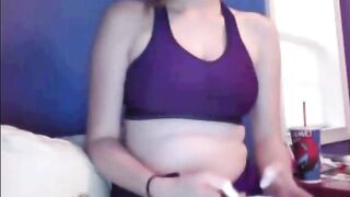 Amazing Hottie Plays The Omegle Game