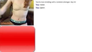 Omegle Thin Teen With Glasses