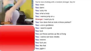 Omegle Thin Teen With Glasses