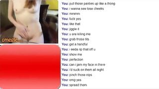 Omegle Thin Teen With Glasses