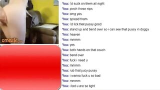 Omegle Thin Teen With Glasses
