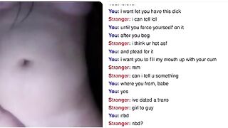 Hot Chick Shows Big Tits On Omegle