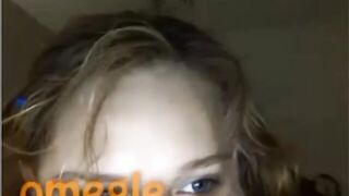 Omegle Teen Shows Tits