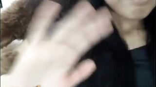 Omegle Teen Plays On Her Webcam
