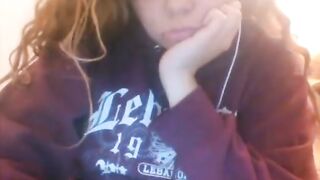 Omegle Chubby 18yo Plays The Game