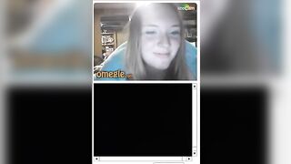 Omegle Teen Sucks Handle And Watches Cumshot