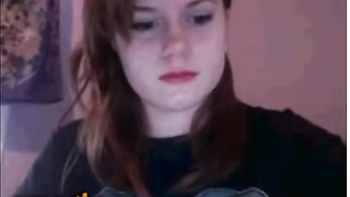 Curvy Redhead Teen Fingers And Cums On Omegle