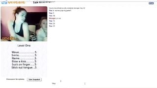 Omegle Points Game