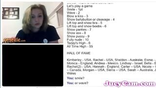Omegle Pink Panty Blonde 63