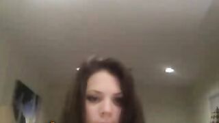 Brunette Teen Masturbating on Omegle