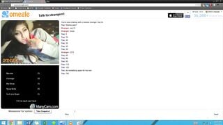 Girl Flashes boobs on omegle