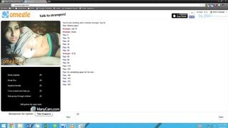 Girl Flashes boobs on omegle