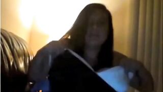 Massive Boobs On Omegle Gets Caught