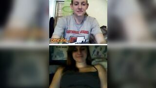 Two Omegle Flash Tits