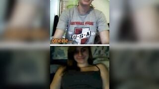 Two Omegle Flash Tits