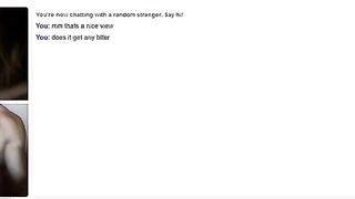 Omegle Teen In White Top Masterbates