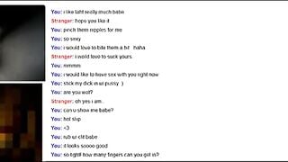 Omegle Australian Chick Masturbates A Lot