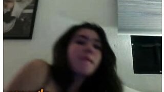 Gorgeous Mexican Teen Teasing