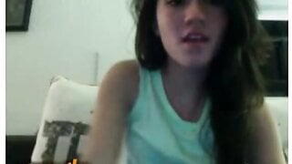 Gorgeous Mexican Teen Teasing