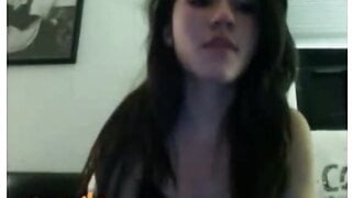 Gorgeous Mexican Teen Teasing
