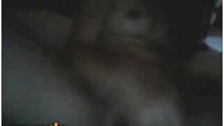 Skinny Indian Slut Spreading Wide Hairy Pussy