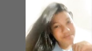 Horny Young Slut Strips For Me