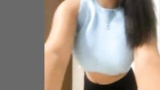 Horny Young Slut Strips For Me