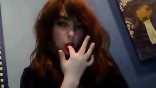Hot Emo Teen Shows Her Great Big Tits On Omegle