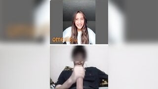 Omegle Teen Cock Reaction