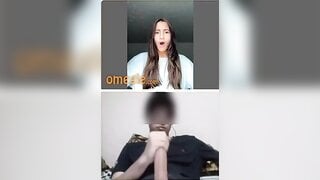 Omegle Teen Cock Reaction
