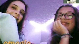 compilation omegle flash fun and cum