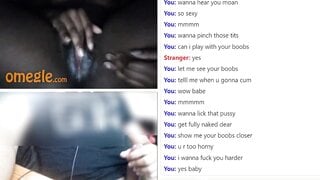 Horny Indian Black Girl Strips, masturbates and makes her daddy cums
