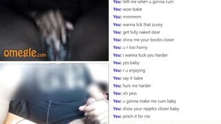 Horny Indian Black Girl Strips, masturbates and makes her daddy cums