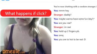 Omegle Girl Moans, Pussy Sounds Very Wet