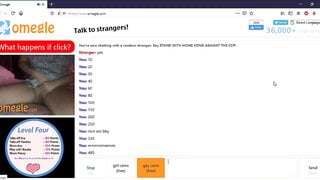 Cute Girl Shows It All On Omegle