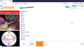 Cute Girl Shows It All On Omegle