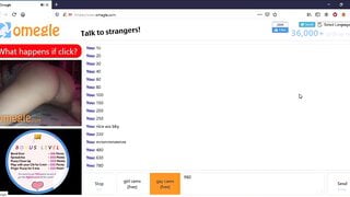 Cute Girl Shows It All On Omegle