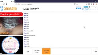 Cute Girl Shows It All On Omegle